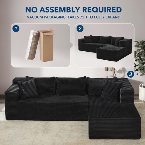 268cm modular sectional memory - 268cm,