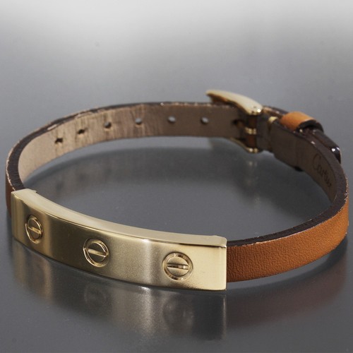 Cartier love leather bracelet - cartier,