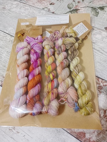 Hand dyed yarn - yarn, mini