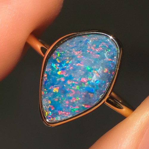 Pink 14k gold solid australian - 14k,