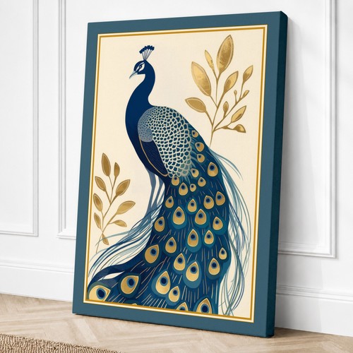 Ornamental peacock japandi - peacock,