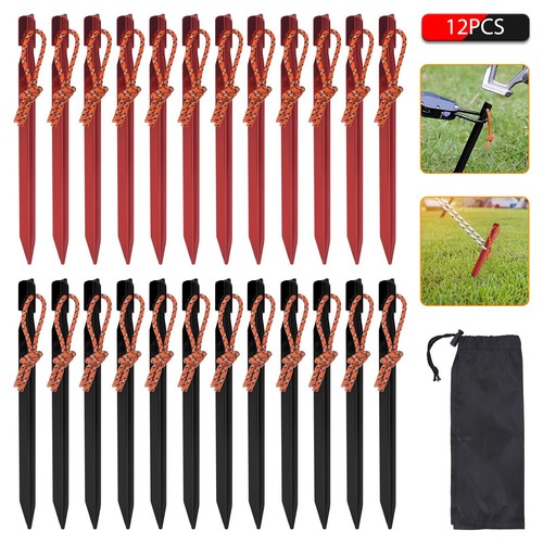 24pcs aluminium alloy tent - 12/24pcs,