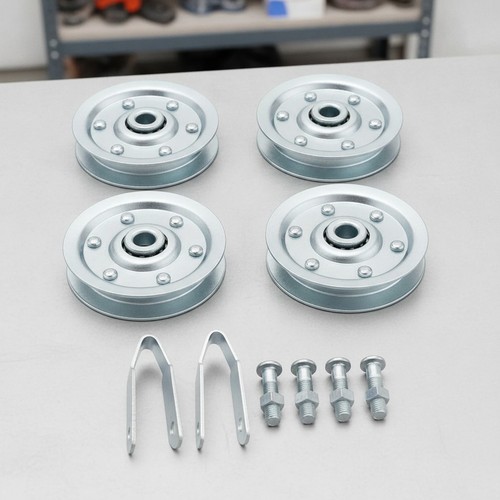 Garage door pulley kits - garage, 3""