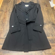 Talbots Petites Black Trench