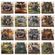 Elephant Animal Quilt Duvet
