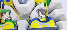 THE FAIRGROUND COLLECTION BATTLING BUMPER CARS RARE  WORKING UNPLAYED WITH + BOX