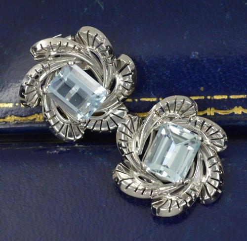 Vintage heavy 18ct white - vintage, gold