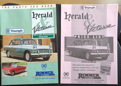 Rimmer bros triumph herald - triumph,