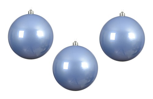 Extra large blue baubles 20cm - extra,