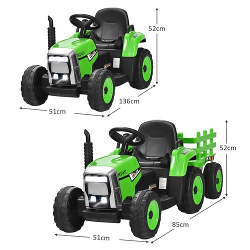 12v kids ride tractor - 12v, on