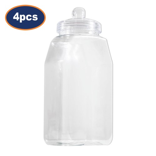 Sweet jar 1150ml clear pet - jar,