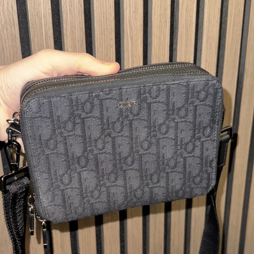 Dior black jacquard canvas - dior,