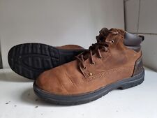 SKECHERS SEGMENT GARNET UK 9 EU 43 MENS BROWN BLACK LEATHER HIKING WALKING BOOTS