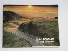 1984 Pontiac 58-page Sales