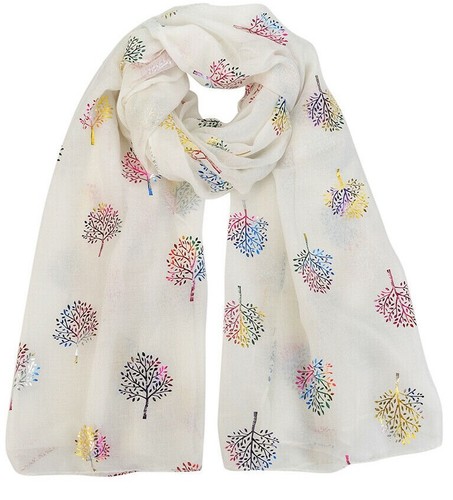 London scarfs ladies silver - ladies,