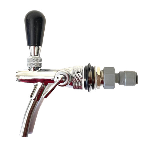 Steel beer tap faucet flow - steel,