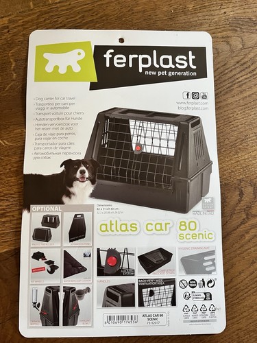 Ferplast dog carrier - for, car