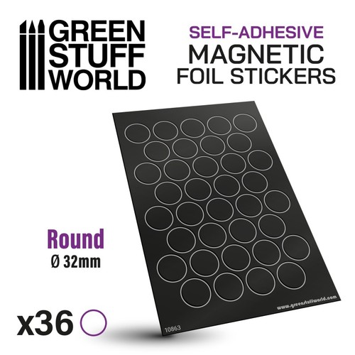 Round magnetic bases - round,