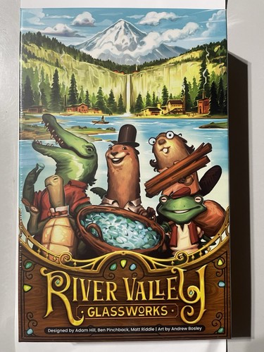 River valley glassworks - glassworks, tile