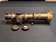 Nightforce ATACR 1-8x24 F1 FDE Riflescope (MRAD) w NF mount