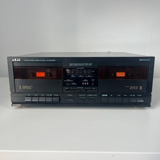 Akai Double Tape Cassette Recorder Player - HX-M459W Hifi Stack