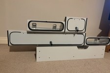 Mazda Bongo AFT over head storage units and under seat Drawer - Light Grey