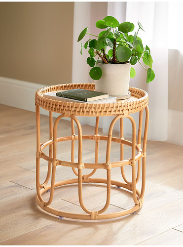 Natural bamboo rattan side - rattan,