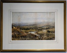 Original Antique Watercolour