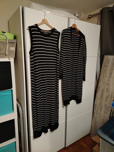 And black striped - sz, l