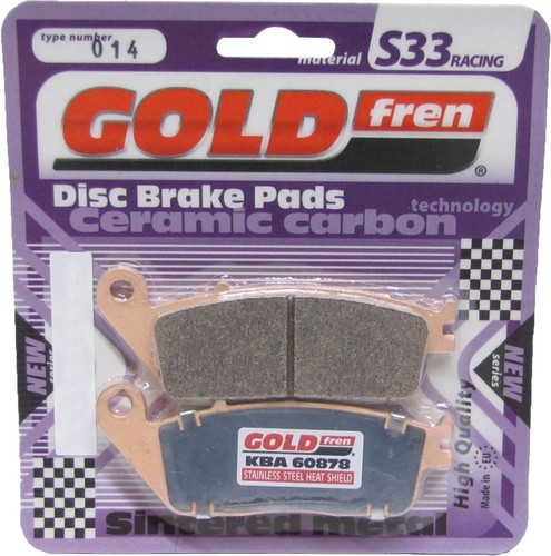 Goldfren s33 brake pads - brake, front