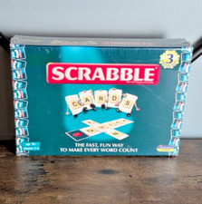 Scrabble Cards Board Game Mattel Tinderbox  - Brand New Sealed