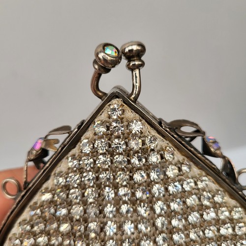 Vintage art deco rhinestone - vintage,