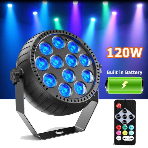 Rechargeable rgb par - rechargeable,