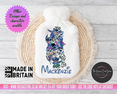 Personalised hot water bottle - personalised,