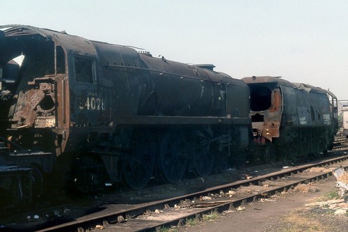 British rail 34028 bullied - british,