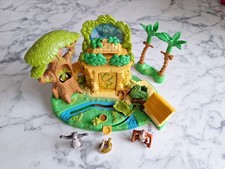 1998 Blue Bird Toys The Jungle Book Playset, Baloo, Ca, King Louie