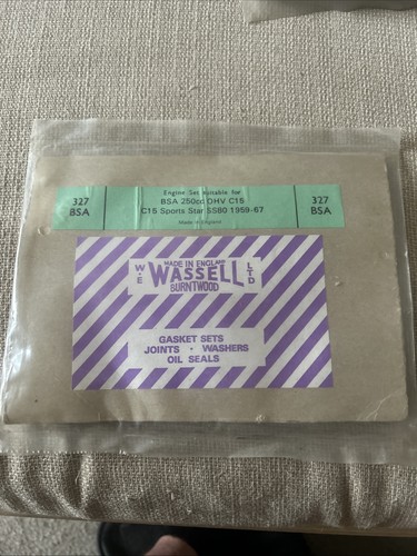 Wassell engine gasket set - wassell,