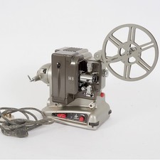 BOLEX M8 8mm CINE PROJECTOR With ORIGINAL BOLEX SPOOL c.1957 TESTED
