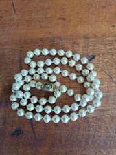 Vintage Monet Pearl Necklace
