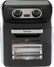 Daewoo SDA2488 Rotisserie Air Fryer Oven for Healthy Cooking 12L 1800w Black