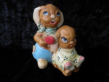 Pendelfin Rabbit 'Dandy'  Blue