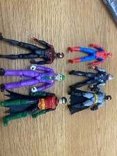 6 Marvel  And Dc Figure