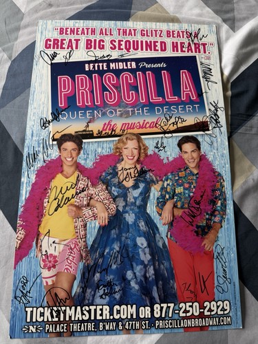 Signed broadway poster - broadway,