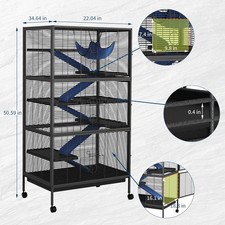 GRAVEE 50" 6-Floor Critter