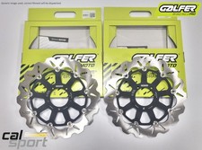 Galfer wavy front brake discs - galfer,