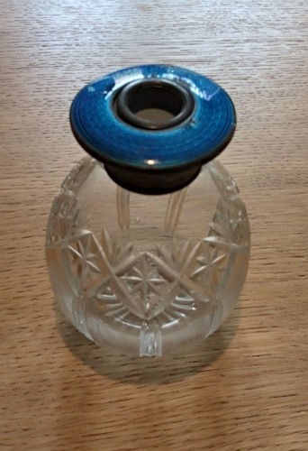 Antique 1901 silver and blue - and,