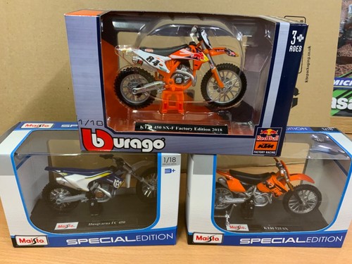 Die cast motocross - x1:18, mx