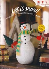 ALAN DART Let It Snow Collectable Knitting Pattern Simply Knitting