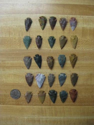 Modern arrowheads - modern,