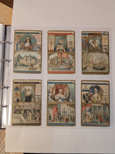 Liebig set f489 trade cards - set,